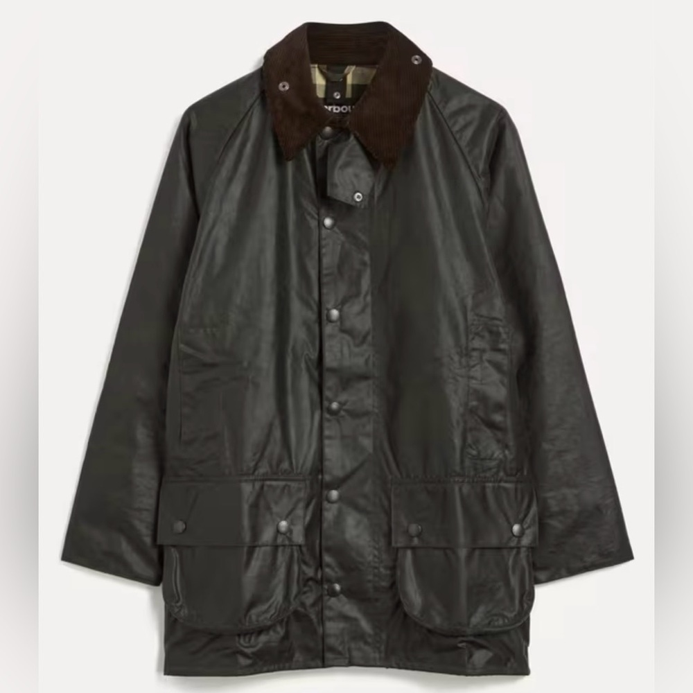 Barbour Beaufort Sage Like New Size 40